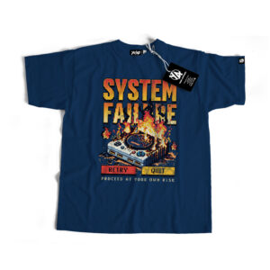 System Failure Retro Console Pixel Art Streetwear T-Shirt