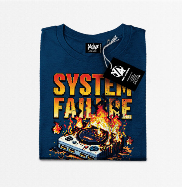 System Failure Retro Console Pixel Art Streetwear T-Shirt
