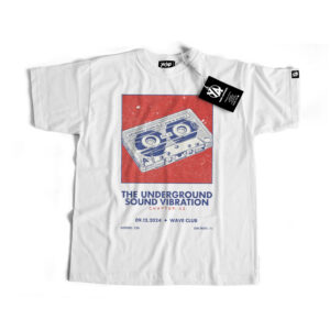 Underground Sound Retro Cassette Vibration Tee